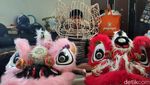 Perajin Kepala Barongsai di Sidoarjo Kebanjiran Pesanan Jelang Imlek