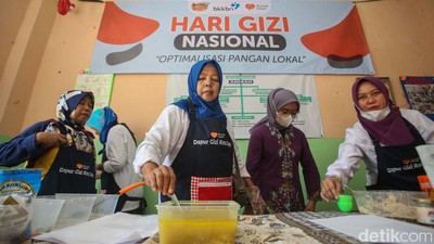 Peringatan Hari Gizi Nasional di Depok