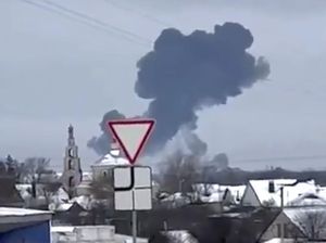 Puluhan Tentara Ukraina Tewas Imbas Jatuhnya Pesawat Rusia