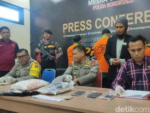 3 Pengedar Narkoba di Gorontalo Ditangkap, 22 Gram Sabu Disita