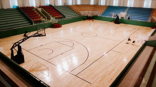 Potret Gor Purna Krida home base Bali United Basketball. (Bali United Basketball)