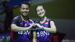 Rehan/Lisa ke 8 Besar Indonesia Masters 2024 Usai Duel 3 Gim
