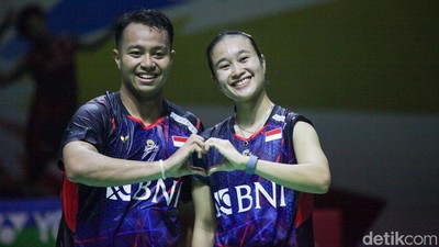 Rehan/Lisa ke 8 Besar Indonesia Masters 2024 Usai Duel 3 Gim