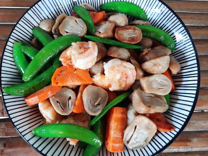 Resep Tumis Jamur dan Kapri