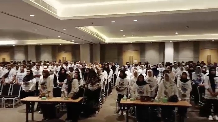 Santri di Surabaya Dukung Prabowo-Gibran