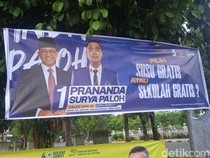 Gerindra Respons Spanduk Prananda Paloh Susu Gratis atau Sekolah Gratis