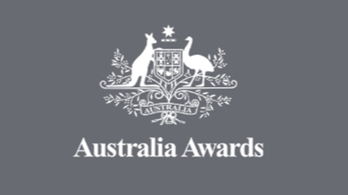 Tangkapan layar logo Australia Awards Scholarships.