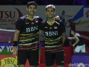 Hasil Thailand Masters 2024: Bagas/Fikri Melaju