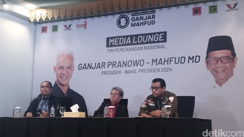 TPN Ganjar-Mahfud, 25 Januari 2024. (Brigitta Belia PS/detikcom)