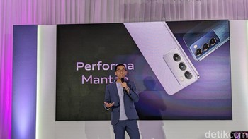 Product Manager Vivo Y Series, Gilang Pamenan mengatakan Vivo sudah memadukan teknologi yang sudah dipatenkan yaitu anti stain coating. Foto: Virgina Maulita Putri/detikINET