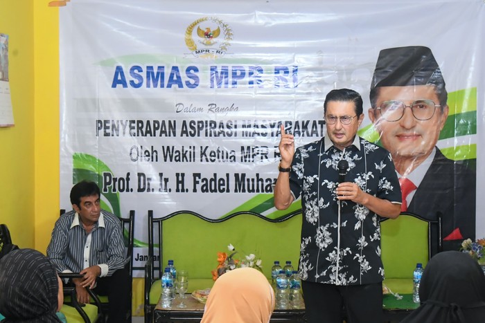 Wakil Ketua MPR RI Fadel Muhammad
