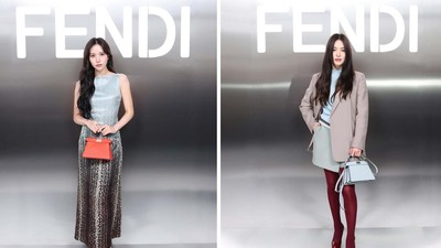 Adu Gaya Song Hye Kyo & Mina TWICE di Fashion Show Fendi, Bikin Terpana
