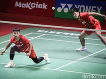 Aksi Leo/Daniel Tembus Semifinal Indonesia Masters 2024