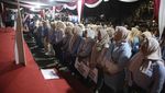 Aksi Tiga Relawan Gabungan Dukung Prabowo-Gibran