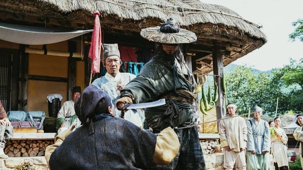 Cuplikan adegan dalam film Alienoid: Return to the Future