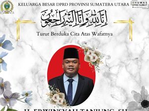 Anggota F-NasDem DPRD Sumut Erwinsyah Meninggal Dunia