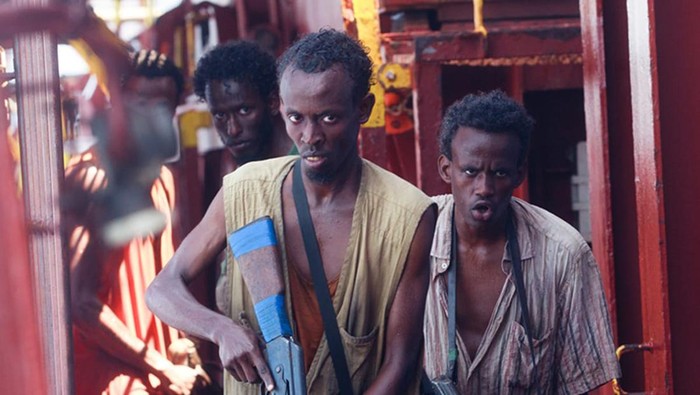 Captain Phillips Barkhad Abdi berperan sebagai Muse, bos bajak laut Somalia Foto: dok Captain Phillips