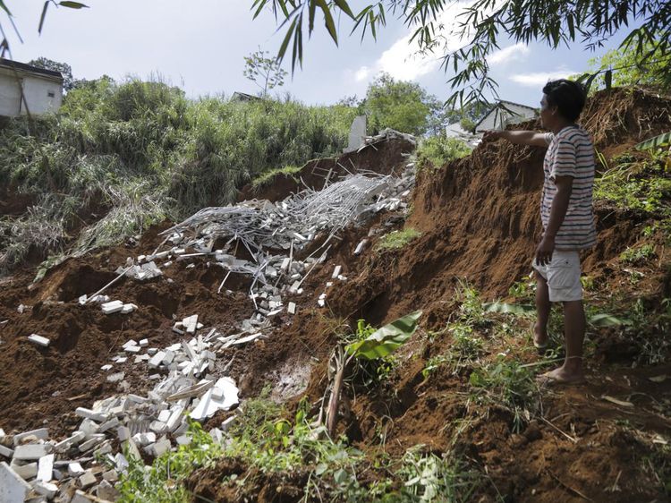 Longsor di Sukabumi Bikin 12 Rumah Rusak dan 75 KK Mengungsi