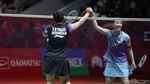 Ekspresi Gregoria Tersingkir dari Indonesia Masters 2024
