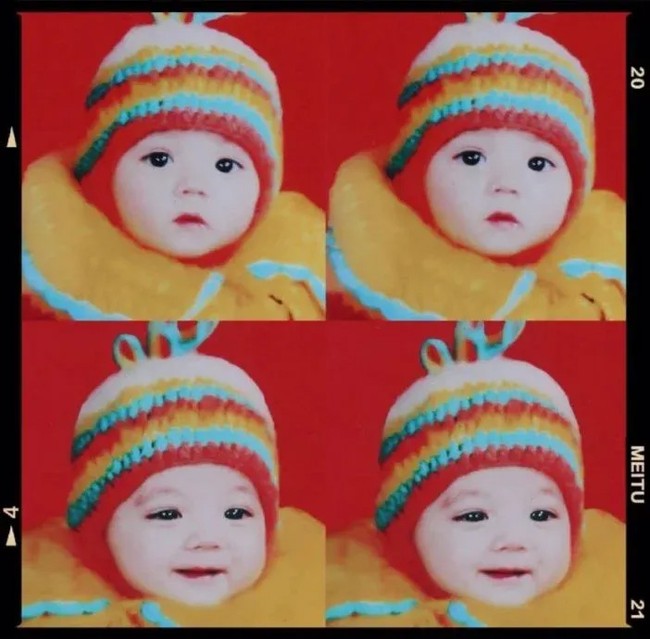 Aktris tersebut memiliki paras menawan yang unik karena dirinya keturunan suku Uyghur. Bakat visualnya ternyata sudah terlihat sejak kecil.Foto: Weibo