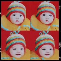 Aktris tersebut memiliki paras menawan yang unik karena dirinya keturunan suku Uyghur. Bakat visualnya ternyata sudah terlihat sejak kecil.Foto: Weibo