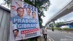 Gak Bahaya Tah, Ada Foto Jokowi di Baliho dukung Prabowo-Gibran