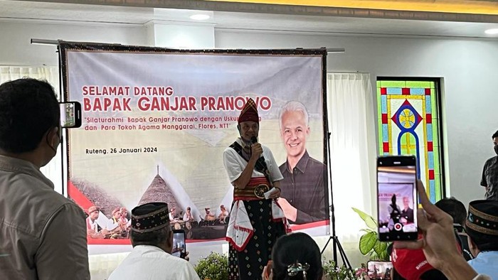 Ganjar Pranowo kampanye di NTT (Anggi/detikcom)