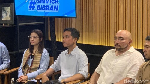 Gibran saat di Denpasar, Jumat (26/1/2024).