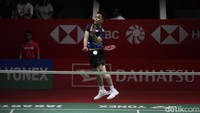 Gim kedua berlangsung ketat. Ginting dibuat kerepotan.  