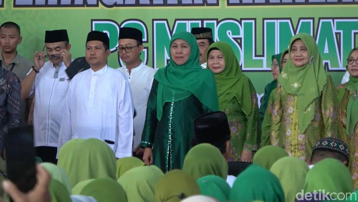 Gubernur Khofifah hadiri Harlah ke-78 Muslimat NU di Lamongan