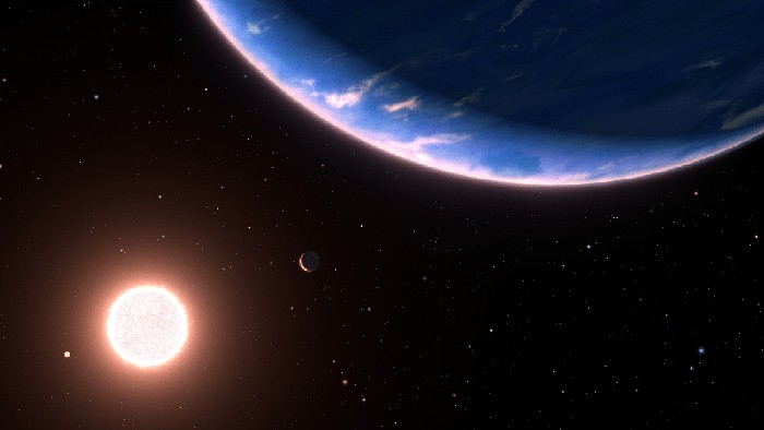 Ilustrasi Planet GJ 9827d oleh NASA
