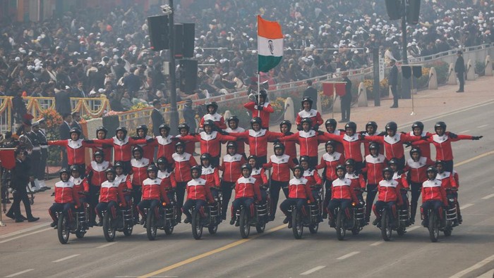 Intip Parade Militer dan Budaya Terbesar India di Hari Republik
