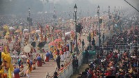 Sejak 26 Januari 1950 hingga kini, India selalu merayakan Hari Republik. Sebagai ibu kota, New Delhi menjadi tuan rumah parade terbesar negara ini.