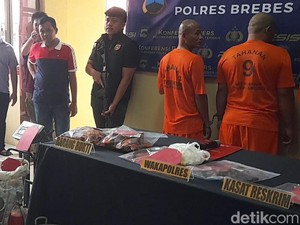 Suntik Isi Gas Melon ke Tabung 12 Kg, 2 Pria Brebes Ditangkap