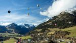 Keindahan Swiss Terlihat dari Balon Udara