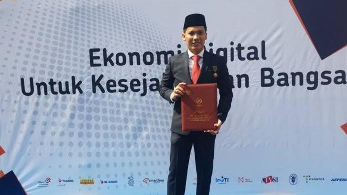 Ketua Umum Relawan Prabowo-Gibran Digital Maju, Francky Rinaldo. (Istimewa)