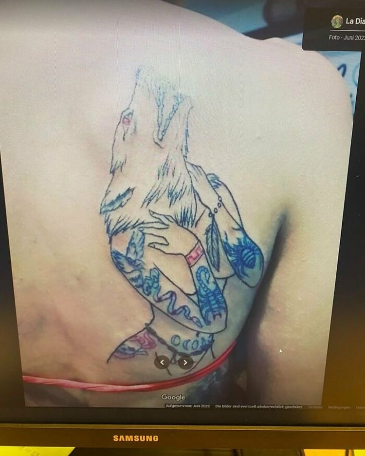 Kocak! Niat Mau Keren Malah Amburadul Gambar Tato-nya