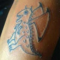 Kocak! Niat Mau Keren Malah Amburadul Gambar Tato-nya