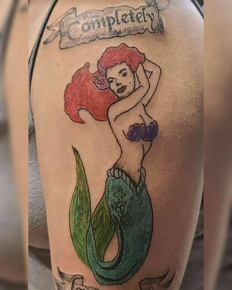 Kocak! Niat Mau Keren Malah Amburadul Gambar Tato-nya