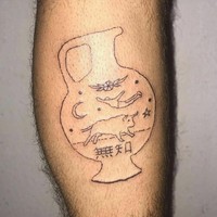 Kocak! Niat Mau Keren Malah Amburadul Gambar Tato-nya