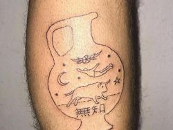 Kocak! Niat Mau Keren Malah Amburadul Gambar Tato-nya