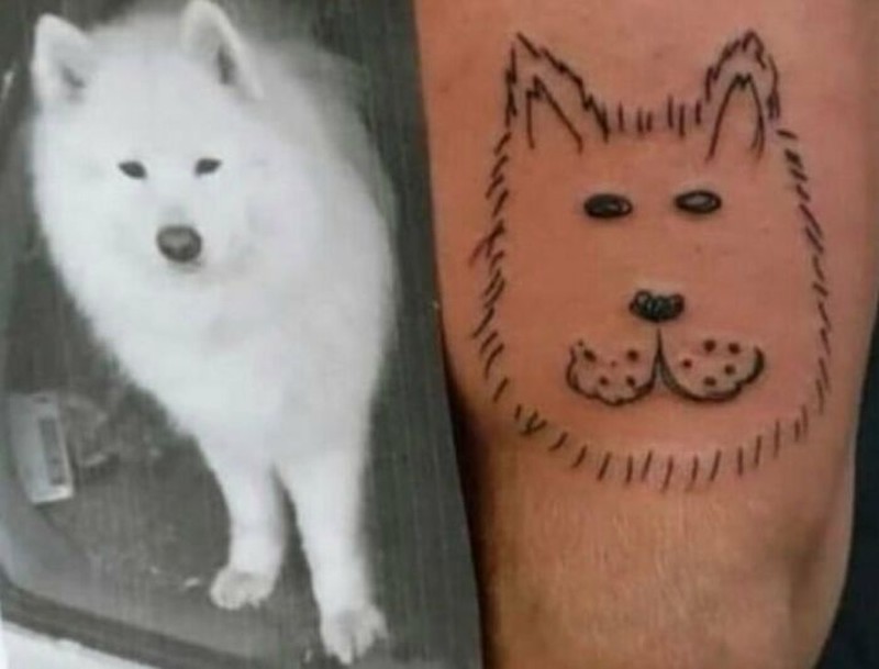 Kocak! Niat Mau Keren Malah Amburadul Gambar Tato-nya