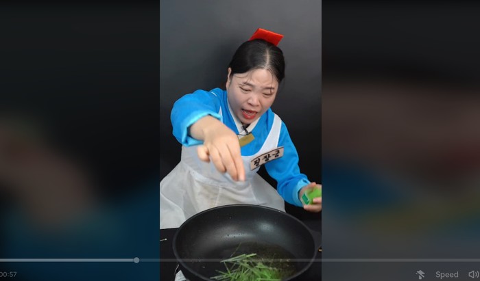 Konten tusuk gigi goreng yang viral di Korea Selatan