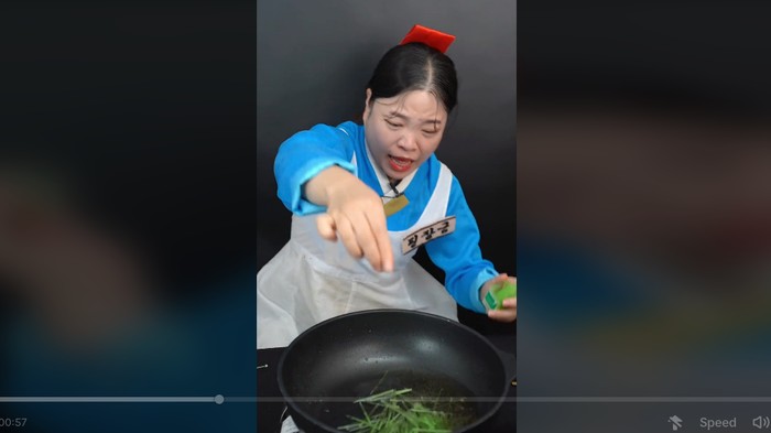 Konten tusuk gigi goreng yang viral di Korea Selatan