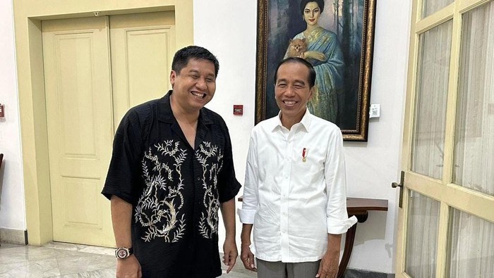 Maruarar Sirait Bertemu Jokowi (tangkapan layar Instagramnya @maruararsirait)