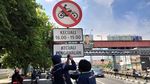 Pemotor dari Arah Sidoarjo Dilarang Melintas Jembatan Mayangkara Surabaya