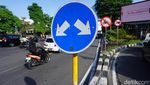 Pemotor dari Arah Sidoarjo Dilarang Melintas Jembatan Mayangkara Surabaya