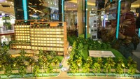 Acara Nusantara fair mengajak pengunjung untuk melihat design IKN.