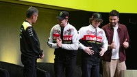 Kerjasama ini penting bagi keduanya, khususnya bagi Pertamina Lubricants agar makin mendunia. Foto: Dok.Pertamina Enduro VR46 Racing Team