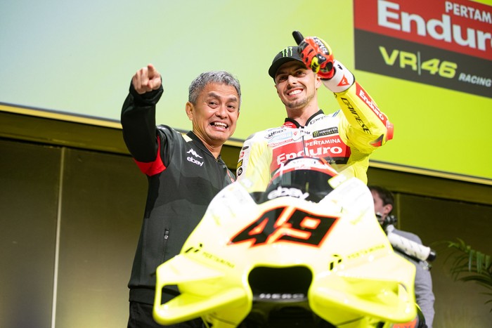 Peluncuran Pertamina Enduro VR46 Racing Team